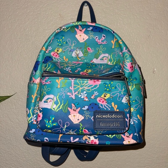 Loungefly spongebob squarepants backpack